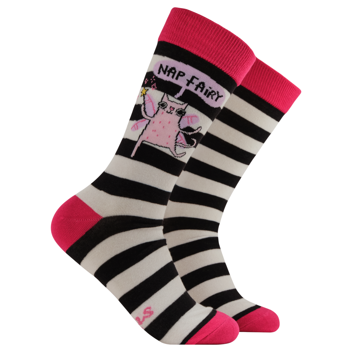 Socktopus Ladies - Katie Abey - Nap Fairy Socks - Stripe