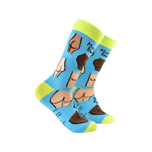 Socktopus Ladies - Mardy Bums Socks - Blue