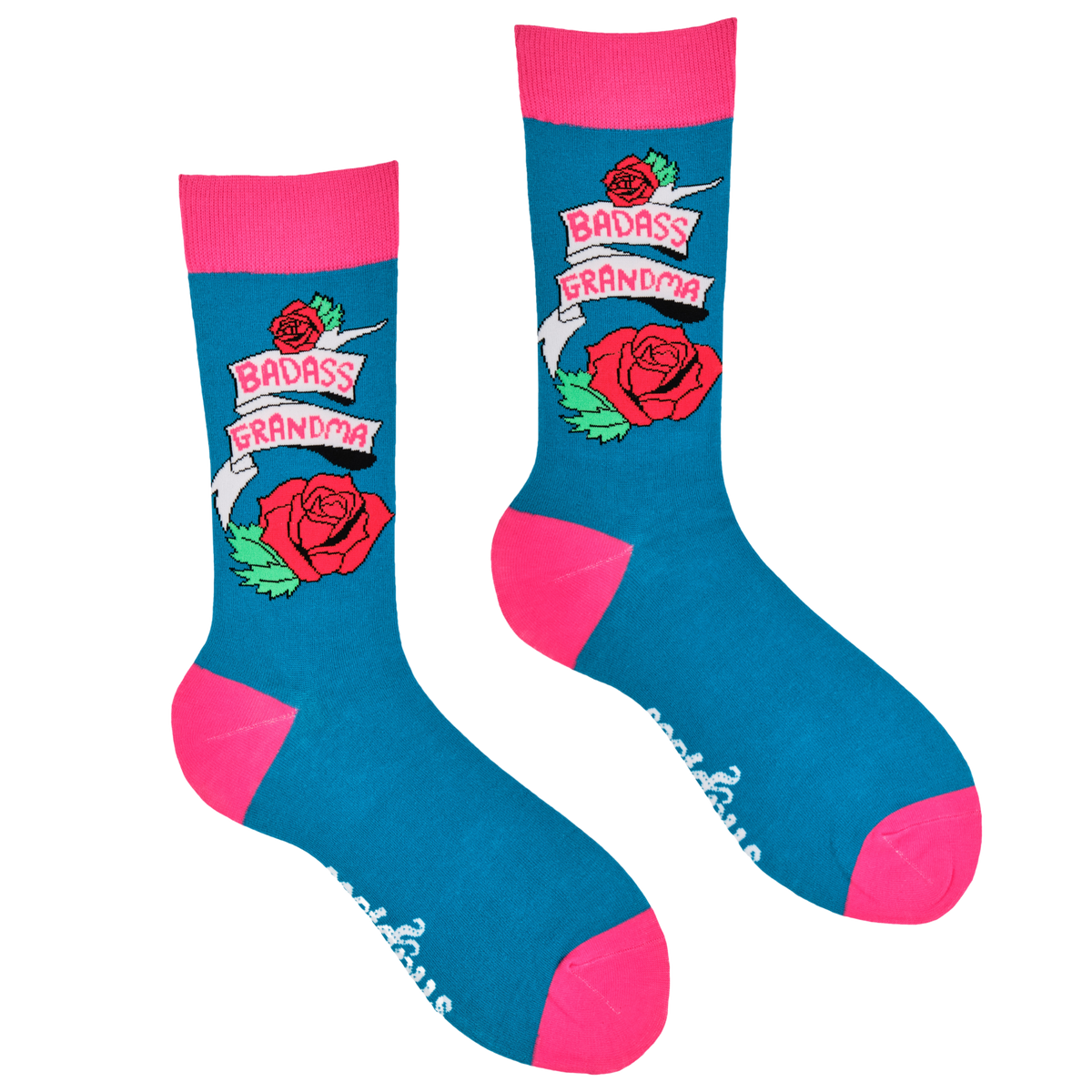 Socktopus Ladies - Badass Grandma Socks - Blue
