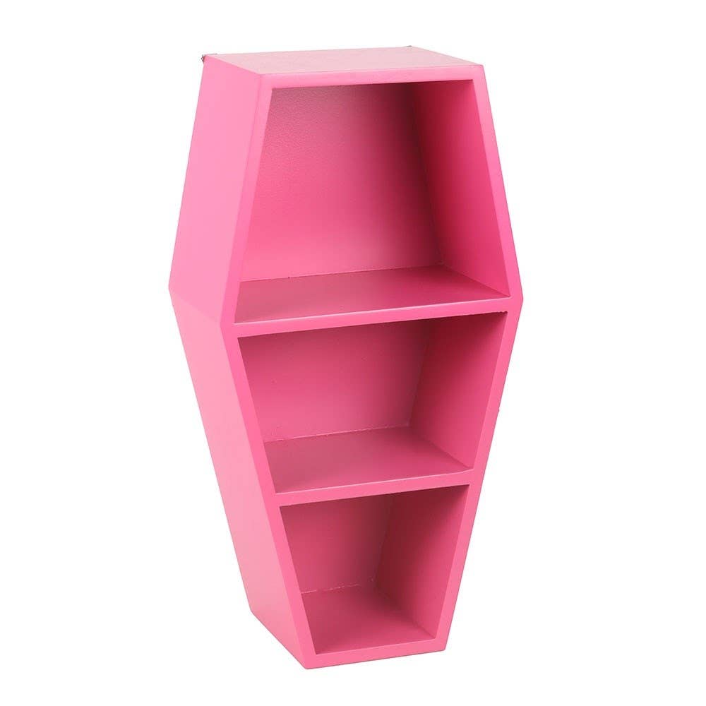 40cm Hot Pink Coffin Shelf
