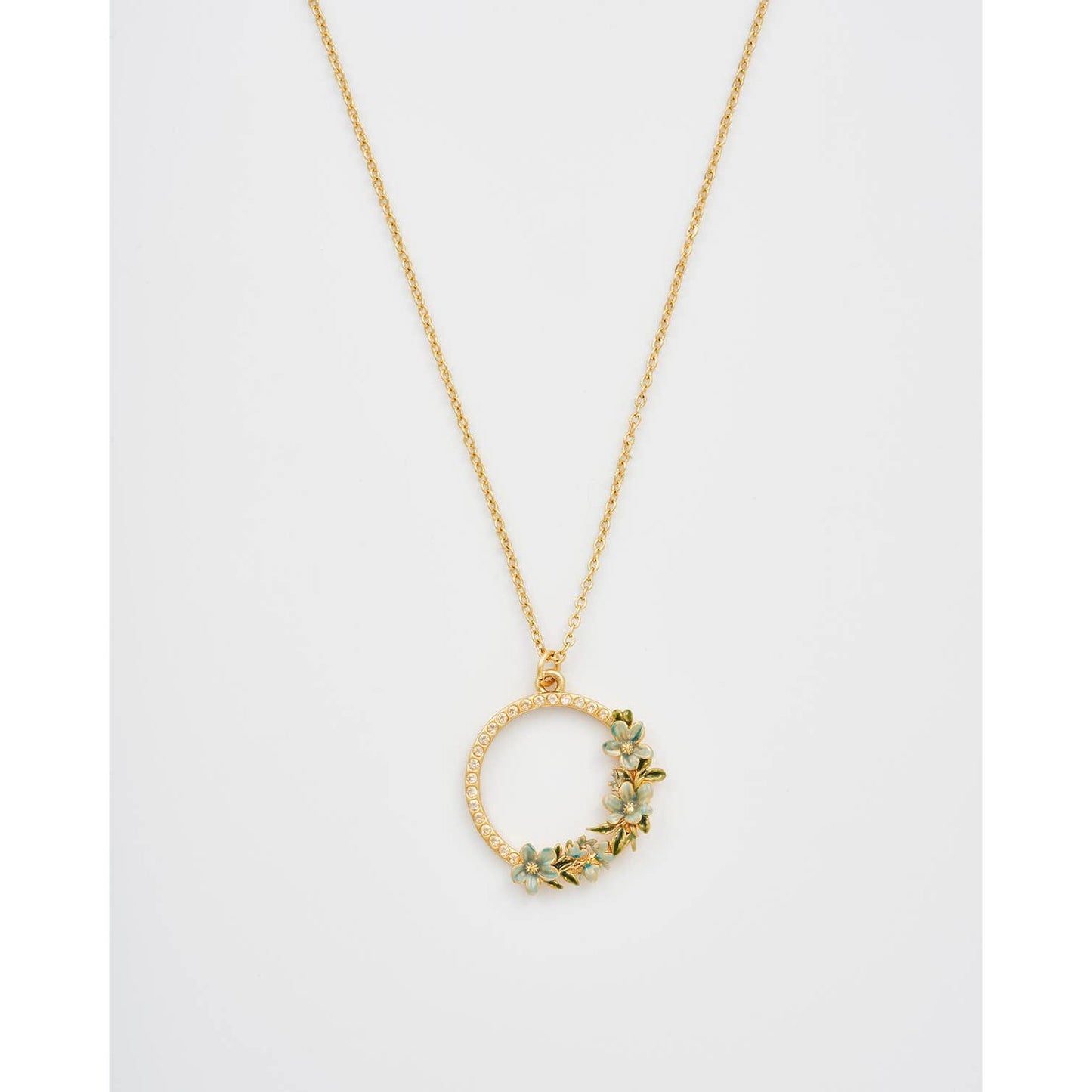 Floral Wreath Necklace