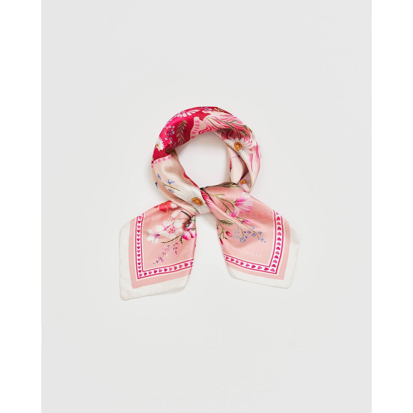 Penelope Pink Square Scarf