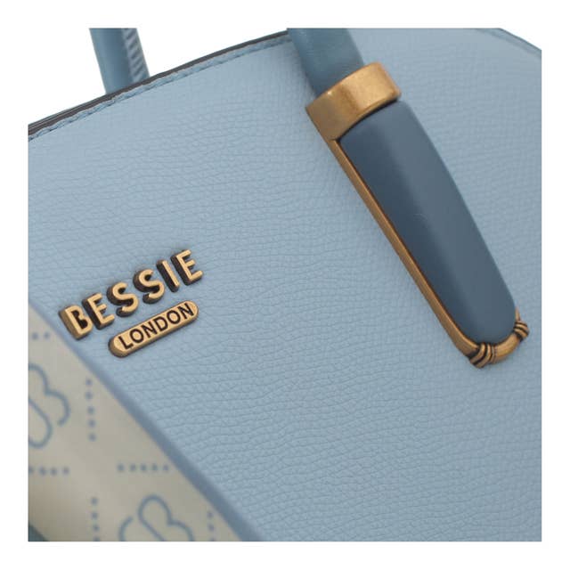 Smart Dome Tote with Scarf - Blue