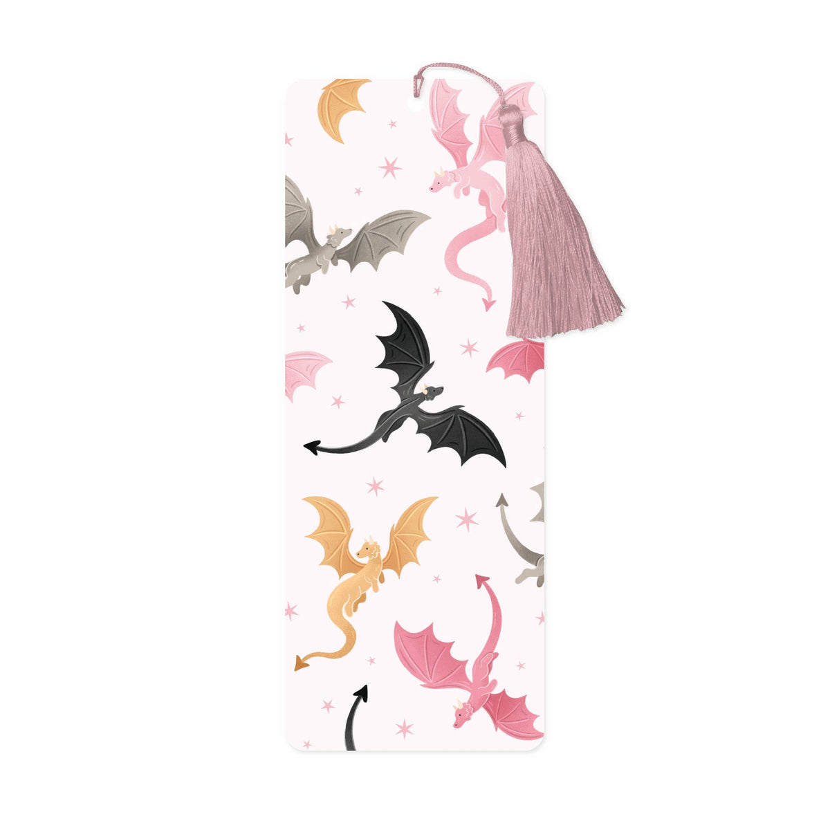 Dragon Pattern with Tassel Bookmark