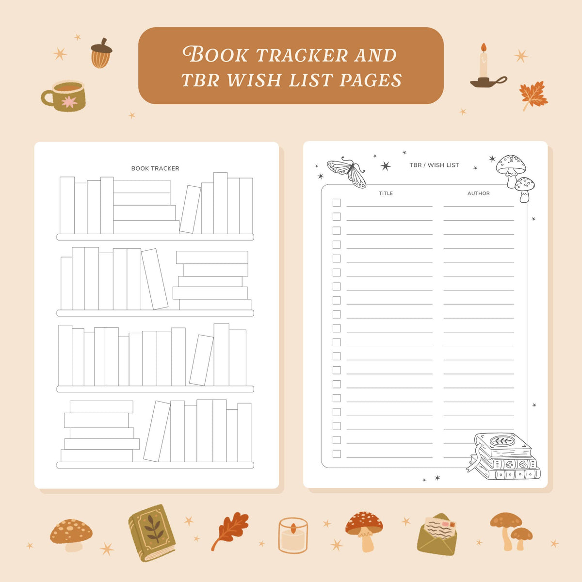Cosy Season Reading Journal