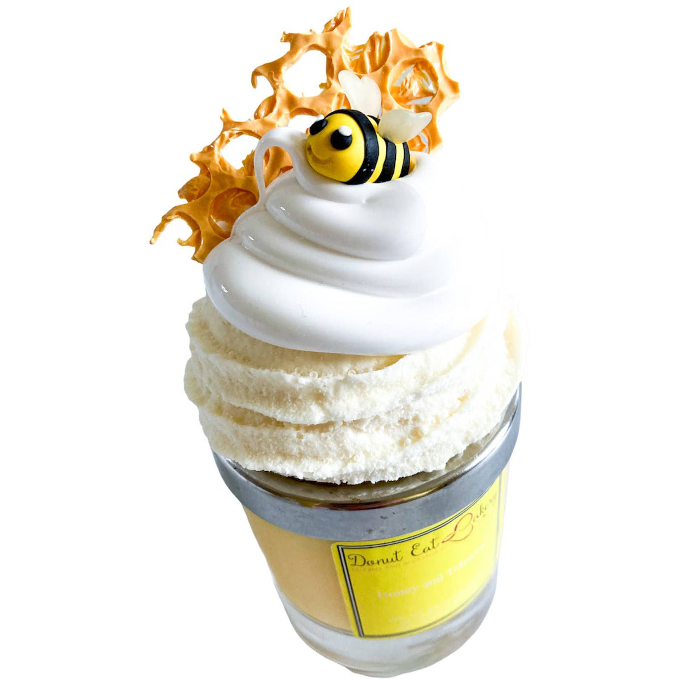 Honey and Tobacco Cupcake Candle