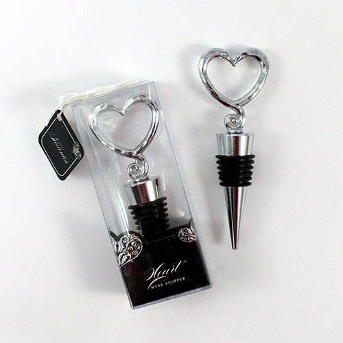 Heart Shaped Wine Stopper