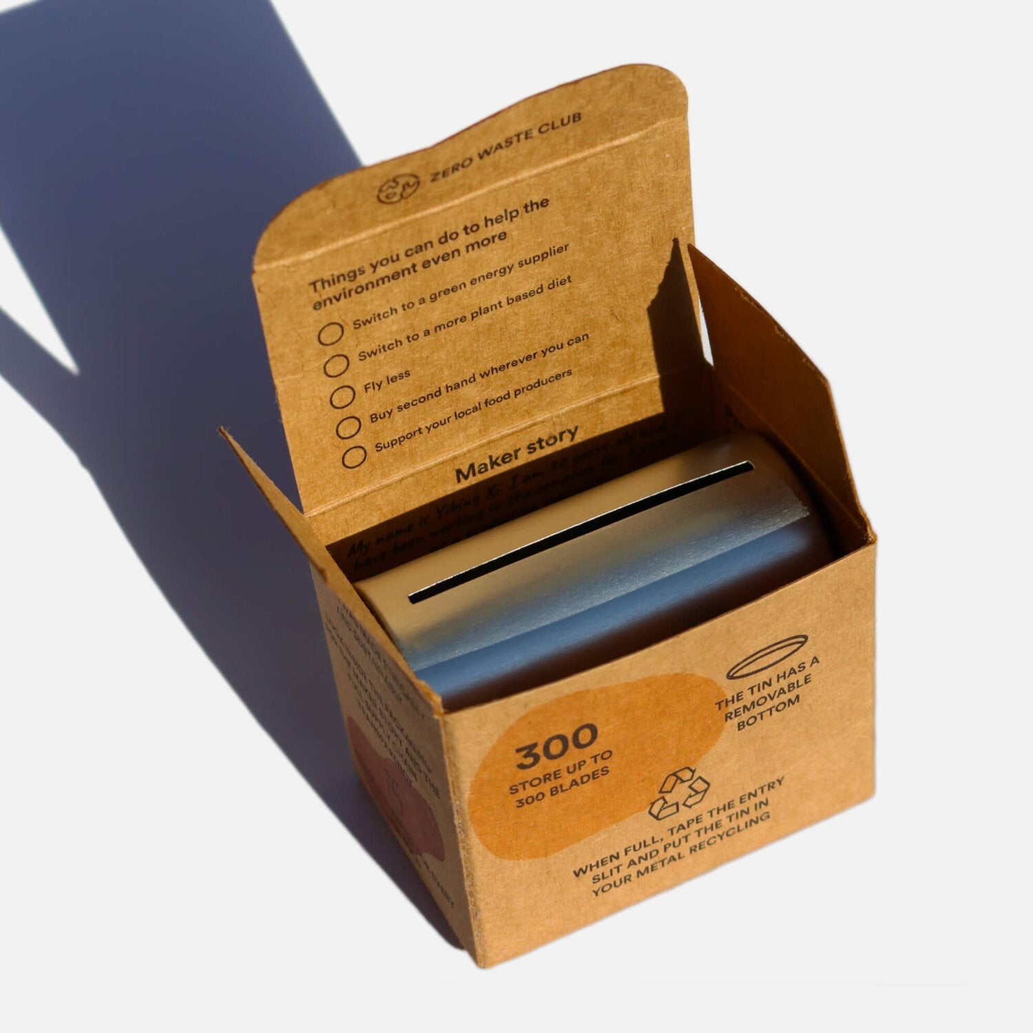 Razor Blade Disposal Tin – Trinkets and Treasures Ltd