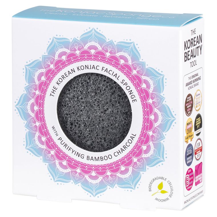 The Mandala Charcoal Face Sponge