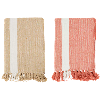 Throw - White Striped