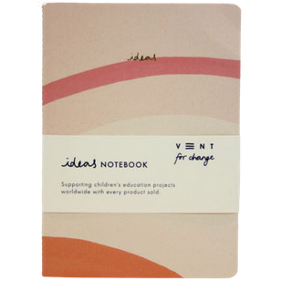 Vent for Change - Ideas - A5 Notebook - Cream