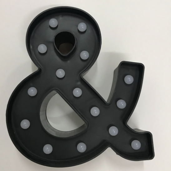 LED Marquee Ampersand