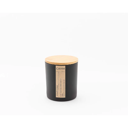 Amalfi Coast 220g Luxury Candle in a Black Jar