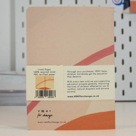 Vent for Change - Ideas - A5 Notebook - Cream