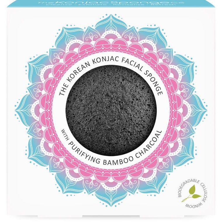 The Mandala Charcoal Face Sponge